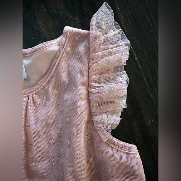 BCBGirls Sparkle Tulle Dress Pink - Picture 5 of 7